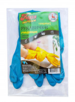 Перчатки латексные хозяйственные, L (большие)