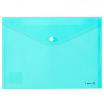 Папка на кнопке, А5, Pastelini, бирюз.