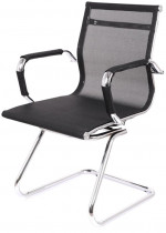 Крісло конференційне Міраж CH CF чорн.