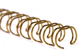 Пружини метал. 8 мм.; 3:1 100шт/уп., бронз.