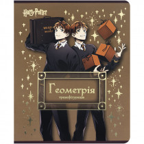 Зошит предметний 48 арк., кл., фольга+УФ, Harry Potter, геометрія (HP25-240-1)