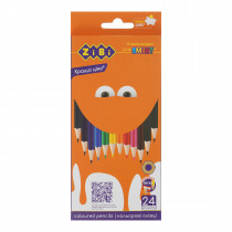 Карандаши цветные, 24цв. SMART LINE