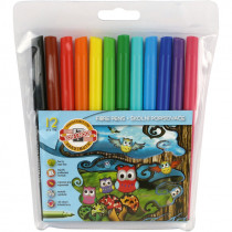 Фломастеры "Совята", 12 цветов, полиэтилен