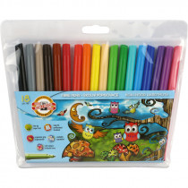 Фломастеры "Совята", 18 цветов, полиэтилен