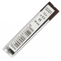 Грифели для автоматического карандаша 0,5мм., H, Bohemia Works