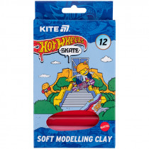 Пластилін восковий, 12 кольорів, 200 г. Hot Wheels-2