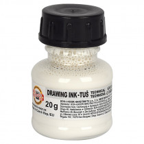 Туш для креслення, 20г., біл.