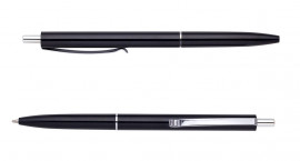 Ручка кулькова автом. COLOR, L2U, стержень син., корпус чорн.