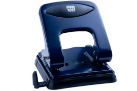 Діркопробивач на 2 отвори, до 40 аркушів, BM.4032, металевий, 119*144*110мм., син.