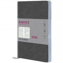 Ежедневник  2026 Partner City Soft, 145*210, серый