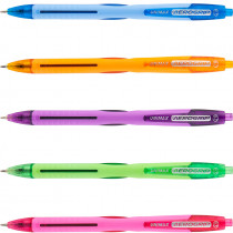 Ручка кулькова автоматична Aerogrip-2, стержень синій, корпус асорті (UX-137-02)