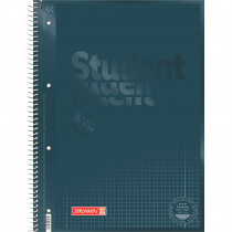 Коледж-блок А4 Premium, клітинка, 80 арк., DENIM