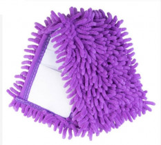 Насадка змінна для швабри 43см. мікрофібра "SUPER PROF" (Локшина), фіолет.