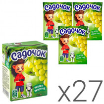 Нектар 0,2л. Яблуко-Виноград білий, 27шт/уп.