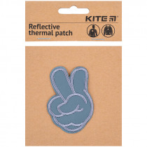 Термонашивка  светоотражающая, "Victory" (K23-115-3)