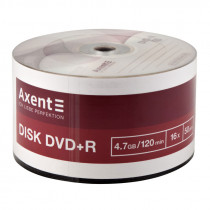 Диск DVD+R, 4,7Gb/120min, 16x, 50шт./уп. Cake Box