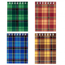 Блокнот А7 на спирали 48л., кл., ассорт.