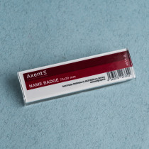 Бейдж акриловый на шпильке 4514 (75*22мм)