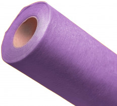 Простынь одноразовая Economy 80см.*100м., 20г/м2., спанбонд, фиолет. (01.107)