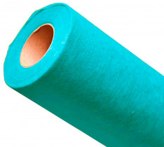 Простынь одноразовая Economy 80см.*100м., 20г/м2., спанбонд, бирюз. (01.108)