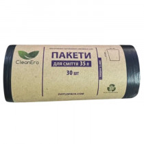 Мешок для мусора на 35литров 49*57см.*30шт., LDPE, "Міцні", черн.