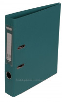 Регистратор 5см. А4 (PP двустороннее покрытие) ELITE, темно-зелен.
