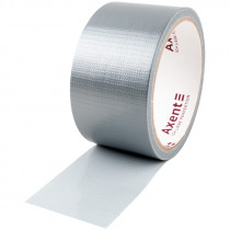 Стрічка армована клейка (армований скоч) 48мм.*10м., 150мкм., срібна
