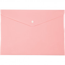 Папка на кнопці, А4, Pastelini, рожева