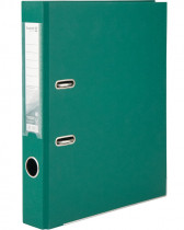 Регистратор 5см. А4 (PP), двусторонний, темно-зелен.
