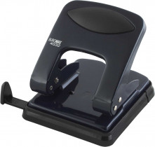 Дырокол на 2 отверстия, до 40 листов BM.4032, металлический, 119*144*110мм., черн.