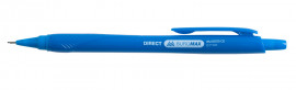 Карандаш автоматический 0,7мм. DIRECT, пластиковий корпус, цвет син.
