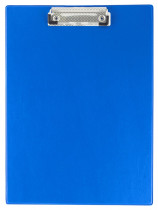 Планшет з верхнім притиском (PVC) А4, син.
