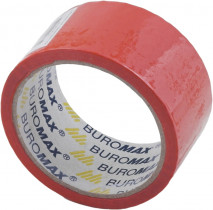 Клейка стрічка пакувальна 48мм.*35м (38,3ярд), 40мкм, черв.