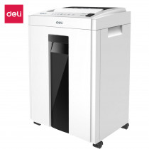 Знищувач документів DELI T053, 16 арк., перехресне різання 4*30мм., кошик на 23л., клас P-4