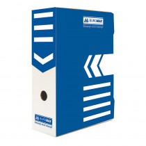 Коробка архивная А4, 100мм., син.