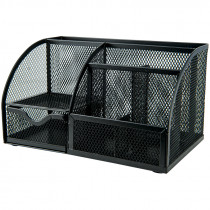 Підставка-органайзер 220*140*130мм., на 7 відділень, металева, чорн.