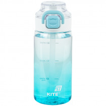 Пляшечка для води, 600 мл, блакитна (K25-1212-2)