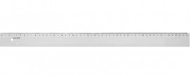 Лінійка пластикова 50см, прозор.