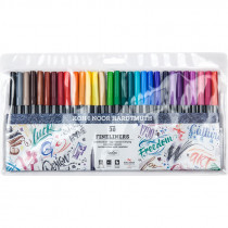 Набір лінерів 7770, 0.3 мм, 30 шт. для реслення та малювання, кольорові