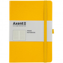 Книга записна Partner Prime А5 (145*210мм.), 96арк, кліт, жовт.