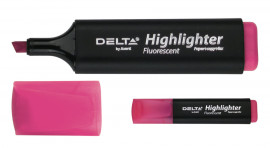 Маркер текстовий флюоресцентний 1-5мм., рожев.