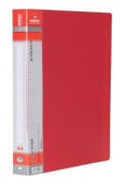 Папка на 60 файлів, товщина 650мкм, черв.