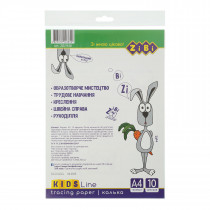 Калька чертежная А4, 210*297мм., 40г/м2., 10 листов