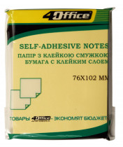 Блок бумаги с клейким слоем 102*76мм.*100 листов, ассорт.