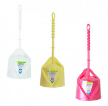 Ерш для туалета с подставкой, пластик.