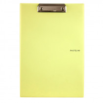 Планшет с верхним прижимом А4 Pastelini, желт.