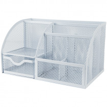 Підставка-органайзер 220*140*130мм., на 7 відділень, металева, біл.