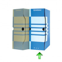 Коробка архівна А4, 120мм., син.