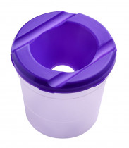 Стакан-непроливайка Kids line, 76*73*76мм., фиолет.
