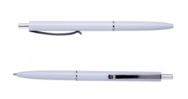 Ручка шариковая автоматическая COLOR, L2U, стержень син., корпус бел.